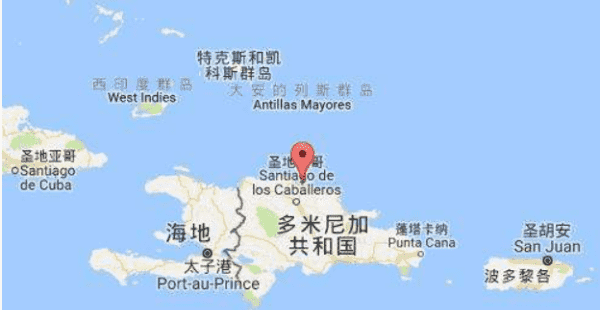 多米尼加共和国在哪里,dominican republic是哪个国家在哪个洲图1