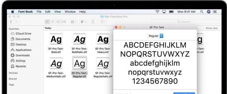 mac字体在哪里,mac系统怎么调整字体大小|苹果电脑图标字体大小设置方法图8
