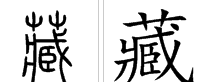 藏的多音字组词语,藏可以组什么词语图2
